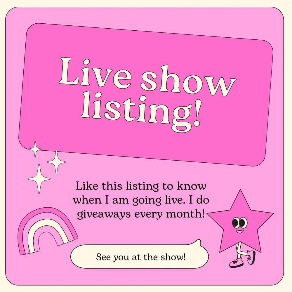LIVE SHOW NOTIFICATION UPDATES!!!!